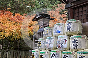 Shintoist temple at Shimoyoshida, Fujioshida photo