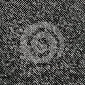 Shiny black  Artificial Leather Texture