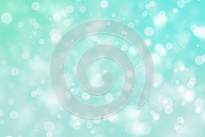 Shiny bokeh blur background. Glowing glitter circle particles holiday