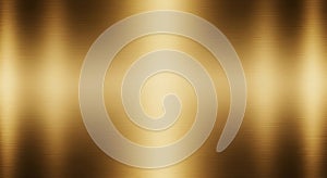 Brushed Gold Metal Plate Texture Background