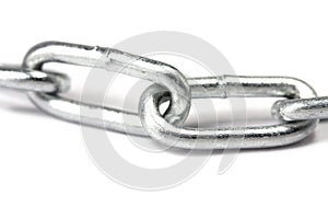 shiny chain link closeup photo