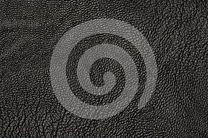Shiny dark structured leather texture background material