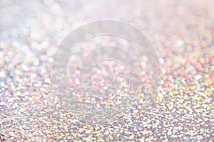 Shiny delicate multicolored holographic background.