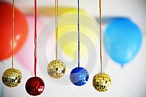 Shiny Disco Balls for christmas