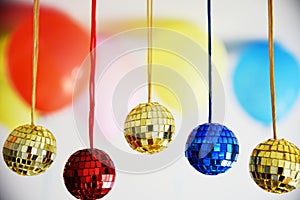 Shiny Disco Balls for christmas