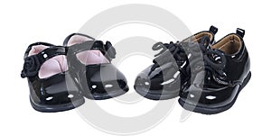 Shiny Formal Baby Shoes for Boys and Girls