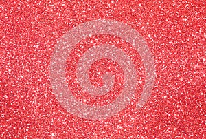 shiny glitter RED background with glare of lights