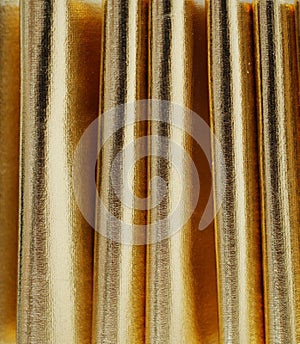 Shiny Gold Curtain Background