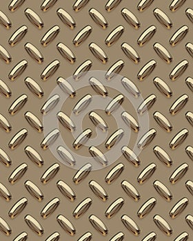 Shiny Gold Diamondplate