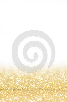 Shiny golden lights background