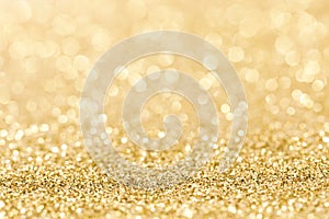 Shiny golden lights background