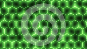 Shiny honeycomb background