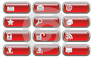 Shiny Internet buttons set