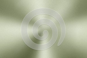 Shiny light green metal plate texture, abstract background