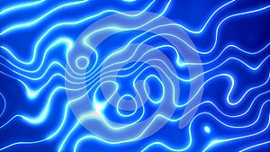 Shiny liquid line glowing. Glowing shiny line wave abstract background.