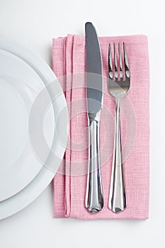 Shiny new cutlery, silverware