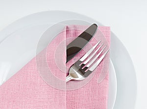 Shiny new cutlery, silverware