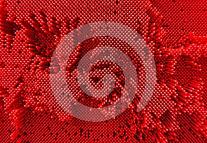 Shiny red plastic texture background