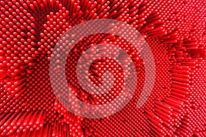 Shiny red plastic texture