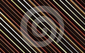 Shiny ribbed background retro style golden maroon stripes brown contrast neon base grunge theme