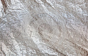 Shiny silver fabric taffeta background