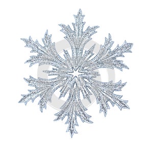 Shiny snowflake