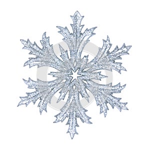 Shiny snowflake photo