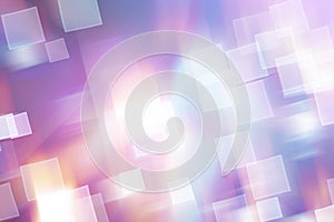 Shiny square lights abstract background