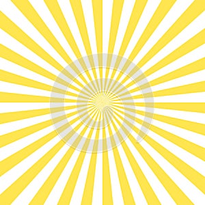 Shiny sun vector ray background