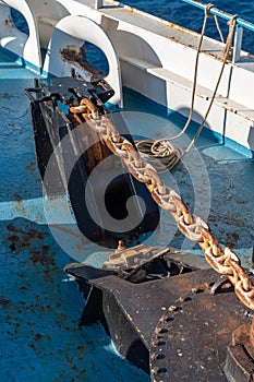 Ship anchor chain Malta