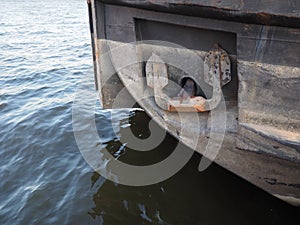 ship anchor detail