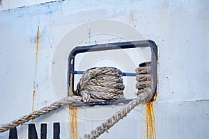 ship anchor rope