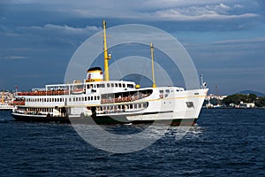 Ship in Bosphorus photo