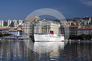 Barco en Croacia 