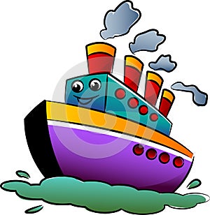 Ship cartoon photo