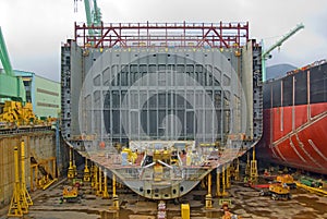 Ship in Construction