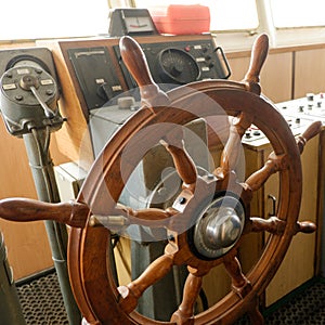 Ship control bridge navigation nautical drive sea