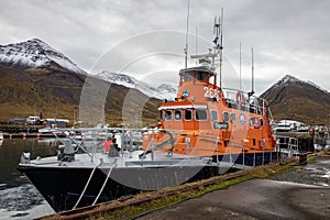 Ship in Dalvik, Iceland
