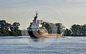 Ship on the Danube