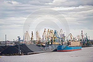 Ship in the dock