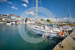 Ship dock at Paralia Katerini