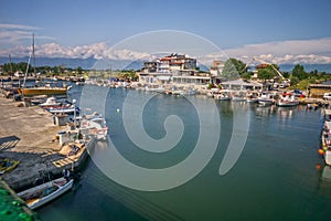 Ship dock at Paralia Katerini