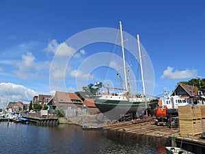 Ship in Dockyard