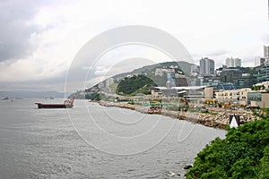 the ship at East Lamma Channel, hong kong 1 July 2005