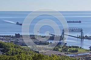 Ship Entering Harbor