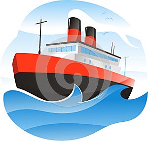 Ship illustration