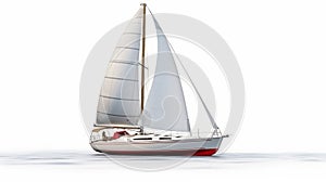 ship isolate over white background