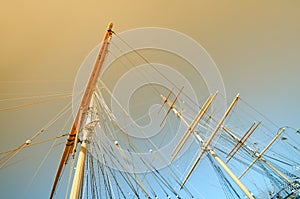 Ship masts