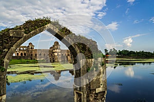 Ship Palace At Mandu India