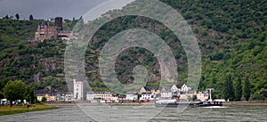 Ship passing the Lorelei